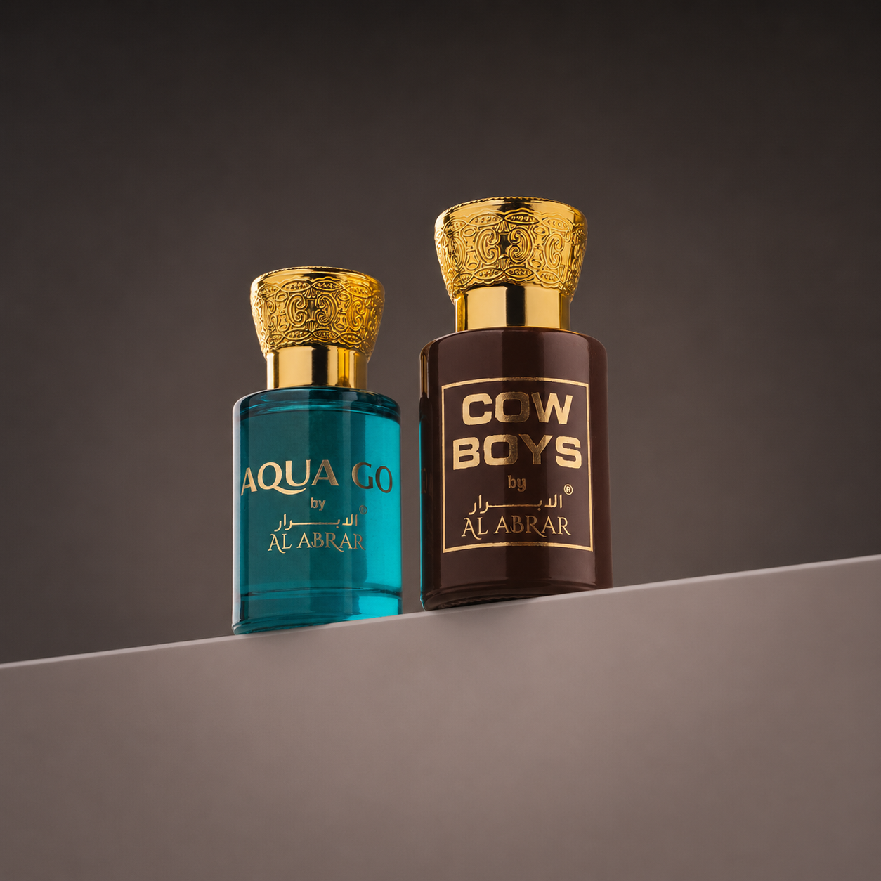 2 In 1 Premium Fragrance Combo Cow Boys Aqua Go Luxury Perfume Gift Set