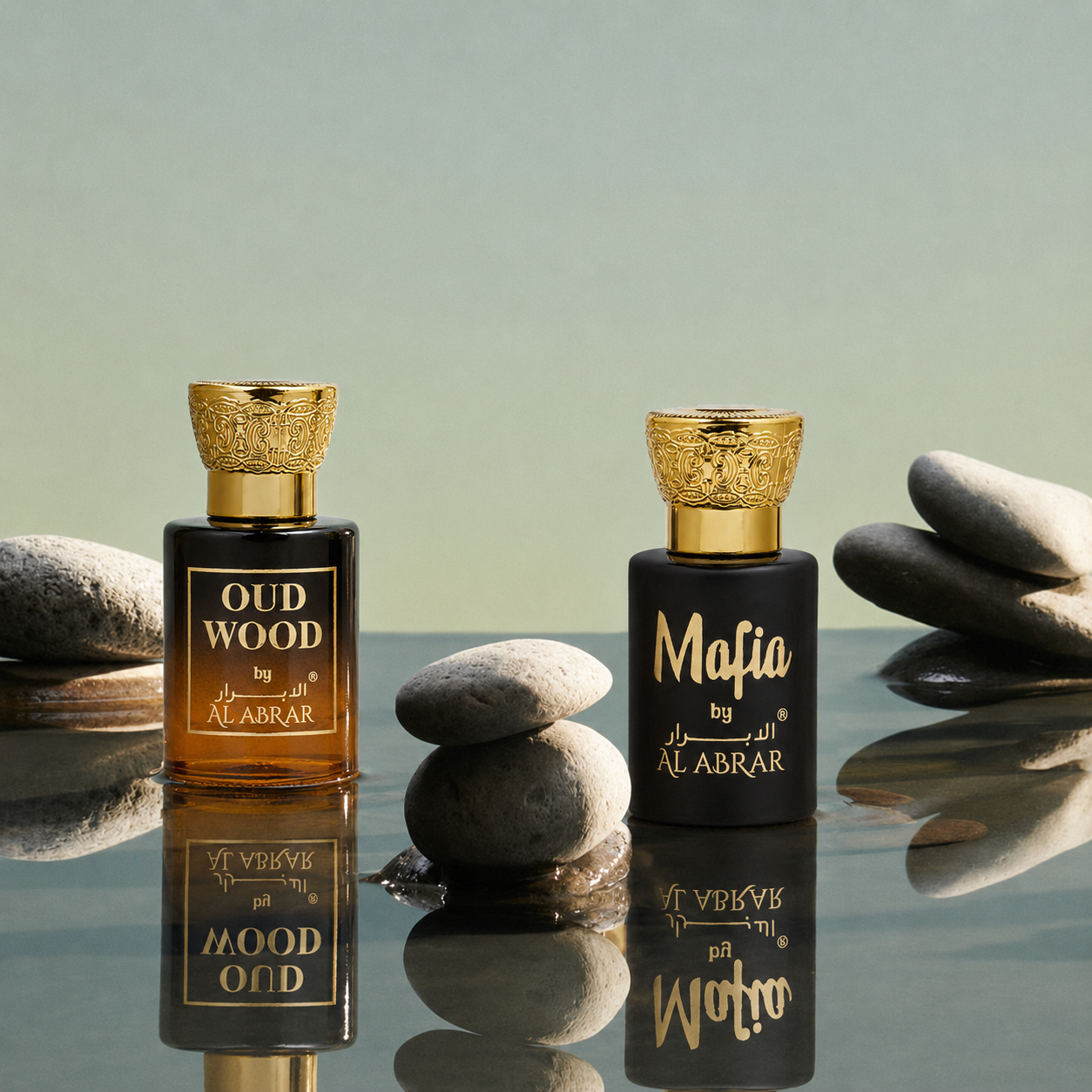 2 In 1 Premium Fragrance Combo Mafia Oud Wood Luxury Perfume Gift Set