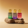 3 In 1 Premium Fragrance Combo Aayat Musk Riazali Royal Touch Luxury Perfume Gift Set